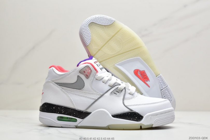 运动鞋, 篮球鞋, 篮球战靴, Nike Air Flight 89, Nike Air, NIKE, AJ4 - 耐克Nike Air Flight 89 AJ4男子运动鞋夜光款篮球鞋