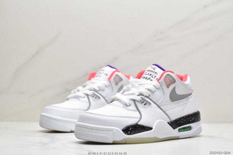 运动鞋, 篮球鞋, 篮球战靴, Nike Air Flight 89, Nike Air, NIKE, AJ4 - 耐克Nike Air Flight 89 AJ4男子运动鞋夜光款篮球鞋