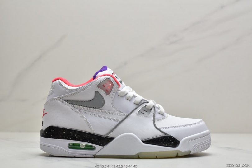 运动鞋, 篮球鞋, 篮球战靴, Nike Air Flight 89, Nike Air, NIKE, AJ4 - 耐克Nike Air Flight 89 AJ4男子运动鞋夜光款篮球鞋