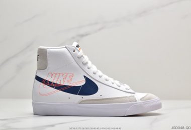 耐克Nike Blazer Mid ‘1977 Vintage”Whitek Reverse Logo”经典开拓者高帮百搭休闲运动板鞋