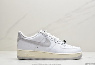 Nike Air Force 1 ’07 Premium “Toll Free” 空军一号白灰运动板鞋