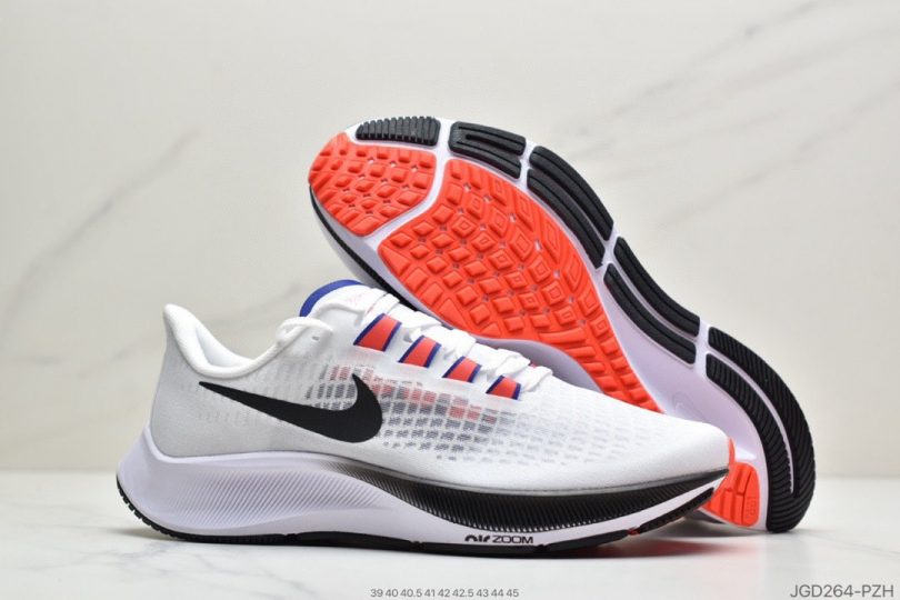 跑鞋, 登月37代, 登月37, Zoom Air, Zoom, Pegasus 37, Pegasus, Nike Air - 耐克Nike Air ZM Pegasus 37 登月37代v2“彩虹”透气缓震疾速跑鞋