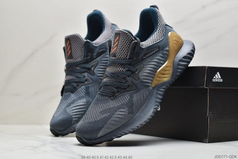 阿尔法, 跑步鞋, BOUNCE, beyond m, AlphaBounce Beyond m, Alphabounce Beyond, Alphabounce, Adidas - Adidas 阿迪达斯 AlphaBounce Beyond m 阿尔法网面休闲跑步鞋