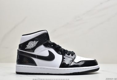 乔丹 Air Jordan 1 Mid“All-Star”CY全明星黑白aj1中帮篮球鞋