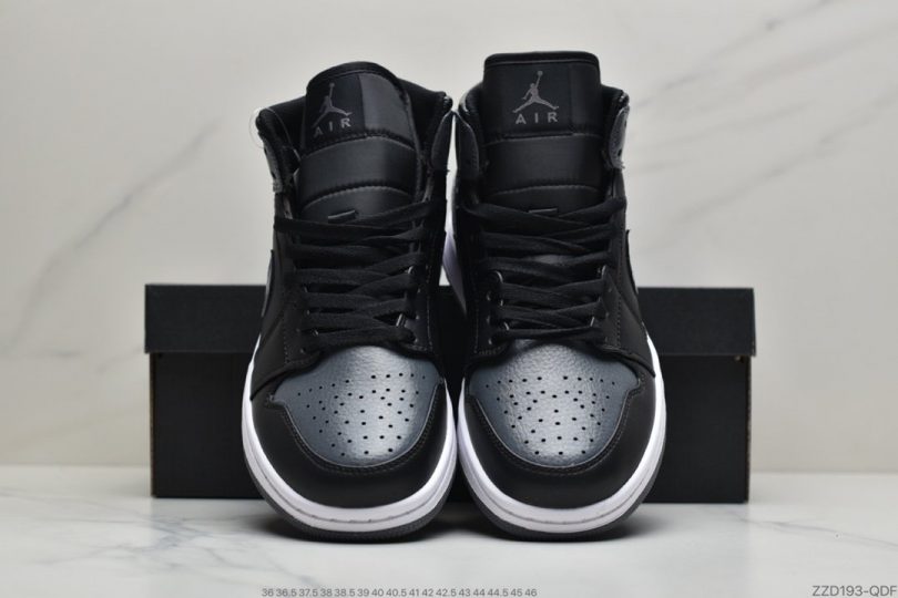 篮球鞋, 影子灰, Jordan, Aj1, Air Jordan 1 Mid, Air Jordan 1, Air Jordan - 乔丹Air Jordan 1 Mid “Dark Grey”小影子灰aj1中帮篮球鞋