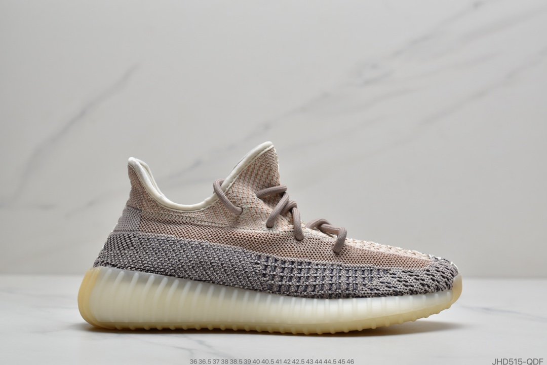 阿迪达斯adidas YEEZY BOOST 350 V2 二代百搭轻便爆米花中底休闲运动慢跑鞋