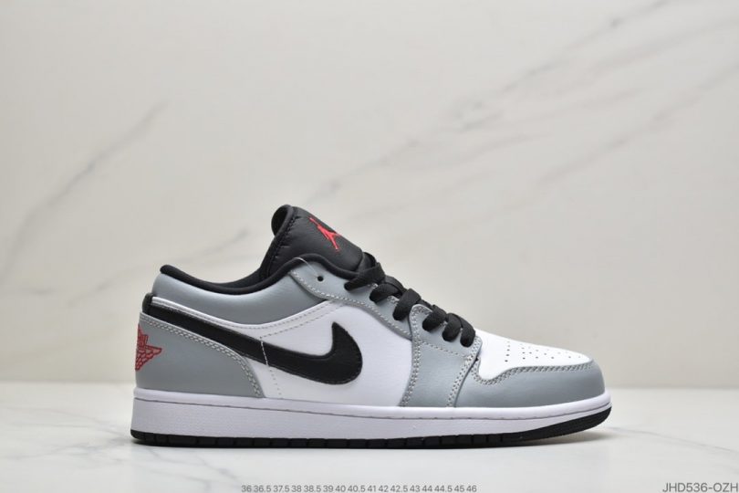 篮球鞋, 低帮篮球鞋, Swoosh, Smoke Grey, Light Smoke Grey, Dior, Air Jordan 1, Air Jordan - 乔丹Air Jordan 1 Low “Light Smoke Grey”AJ1 乔1小迪奥烟灰低帮篮球鞋