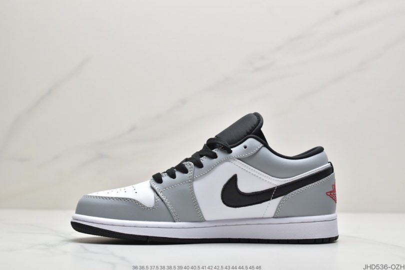 篮球鞋, 低帮篮球鞋, Swoosh, Smoke Grey, Light Smoke Grey, Dior, Air Jordan 1, Air Jordan - 乔丹Air Jordan 1 Low “Light Smoke Grey”AJ1 乔1小迪奥烟灰低帮篮球鞋