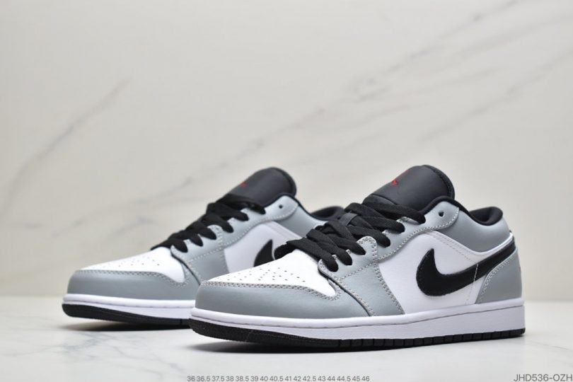 篮球鞋, 低帮篮球鞋, Swoosh, Smoke Grey, Light Smoke Grey, Dior, Air Jordan 1, Air Jordan - 乔丹Air Jordan 1 Low “Light Smoke Grey”AJ1 乔1小迪奥烟灰低帮篮球鞋