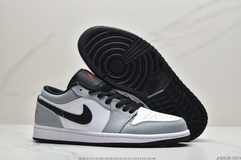 篮球鞋, 低帮篮球鞋, Swoosh, Smoke Grey, Light Smoke Grey, Dior, Air Jordan 1, Air Jordan - 乔丹Air Jordan 1 Low “Light Smoke Grey”AJ1 乔1小迪奥烟灰低帮篮球鞋