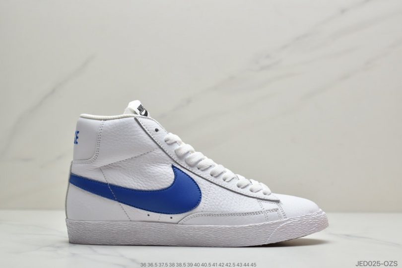 开拓者, 小白鞋, Nike Blazer Mid, NIKE, Blazer Mid, Blazer - 耐克Nike Blazer Mid Retro复古经典百搭中帮开拓者休闲运动板“小白鞋”