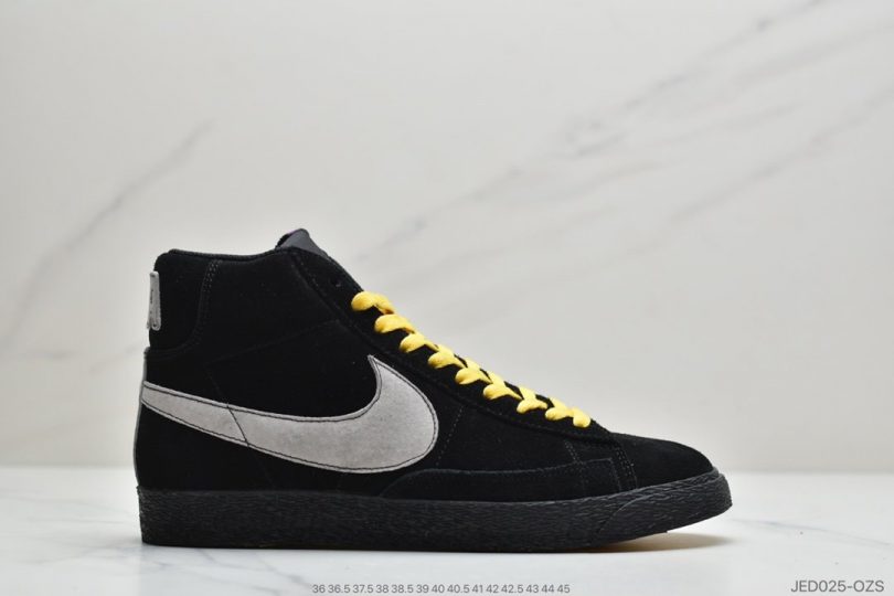 开拓者, 加绒, 休闲鞋, Nike Blazer Mid, NIKE, Blazer Mid, Blazer - 耐克NIKE BLAZER MID PRM手工缝纫马克线开拓者经典复古运动休闲鞋