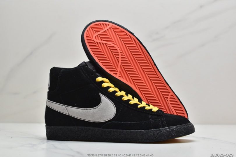 开拓者, 加绒, 休闲鞋, Nike Blazer Mid, NIKE, Blazer Mid, Blazer - 耐克NIKE BLAZER MID PRM手工缝纫马克线开拓者经典复古运动休闲鞋