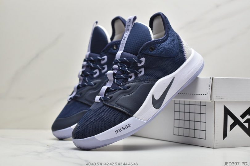 篮球鞋, 实战篮球鞋, 保罗乔治, Zoom, PG 3, NIKE - 耐克Nike PG 3 EP保罗乔治三代精英联赛配色低帮实战篮球鞋