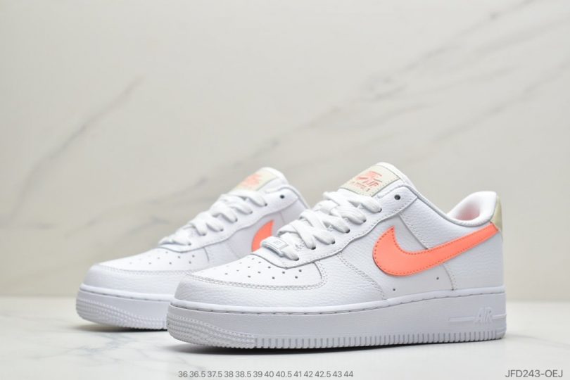 空军一号, 板鞋, 低帮板鞋, FORCE 1, Air Force 1 - Wmns Air Force 1 'O7 'White Atomic Pink' 桃子空军一号低帮板鞋