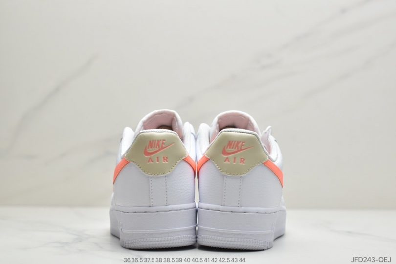 空军一号, 板鞋, 低帮板鞋, FORCE 1, Air Force 1 - Wmns Air Force 1 'O7 'White Atomic Pink' 桃子空军一号低帮板鞋