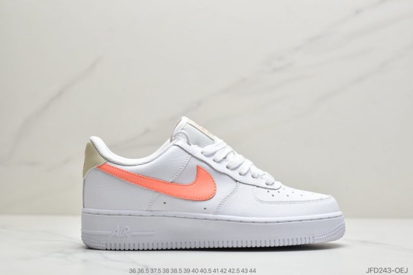 空军一号, 板鞋, 低帮板鞋, FORCE 1, Air Force 1 - Wmns Air Force 1 'O7 'White Atomic Pink' 桃子空军一号低帮板鞋