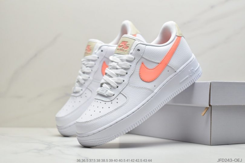 空军一号, 板鞋, 低帮板鞋, FORCE 1, Air Force 1 - Wmns Air Force 1 'O7 'White Atomic Pink' 桃子空军一号低帮板鞋