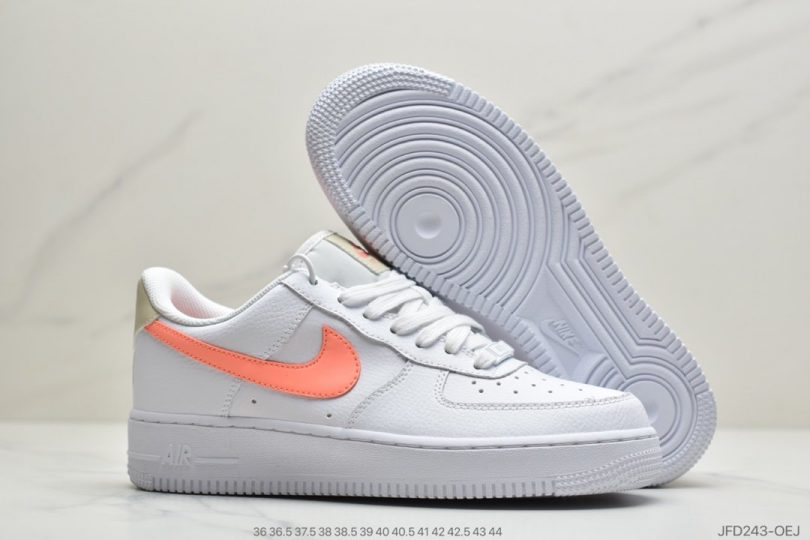 空军一号, 板鞋, 低帮板鞋, FORCE 1, Air Force 1 - Wmns Air Force 1 'O7 'White Atomic Pink' 桃子空军一号低帮板鞋