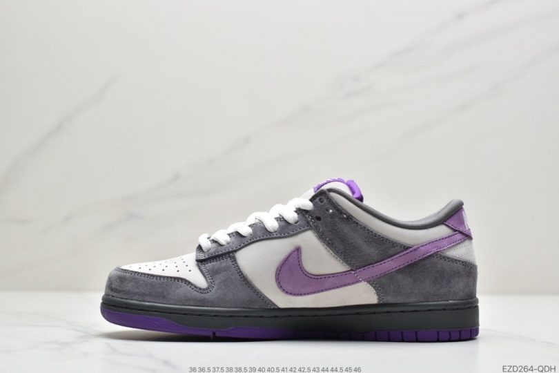 板鞋, 扣篮系列, Purple Pigeon, Pigeon, Nike SB Dunk, Nike SB, NIKE, Dunk - 耐克Nike SB Dunk Pro Low"Purple Pigeon"扣篮系列低帮休闲运动滑板板鞋“麂皮灰紫鸽子”