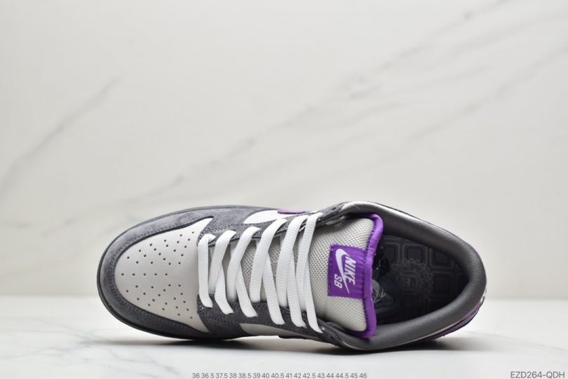 板鞋, 扣篮系列, Purple Pigeon, Pigeon, Nike SB Dunk, Nike SB, NIKE, Dunk - 耐克Nike SB Dunk Pro Low"Purple Pigeon"扣篮系列低帮休闲运动滑板板鞋“麂皮灰紫鸽子”