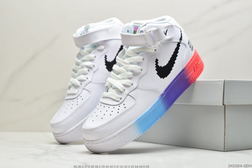 高帮, 联名, 板鞋, Swoosh, OFF-WHITE x, JUST DO IT, Have A Good Game, Blazer Mid - 耐克Nike Blazer Mid ’77 Vintage “Have A Good Game” 空军高帮板鞋电玩皮肤