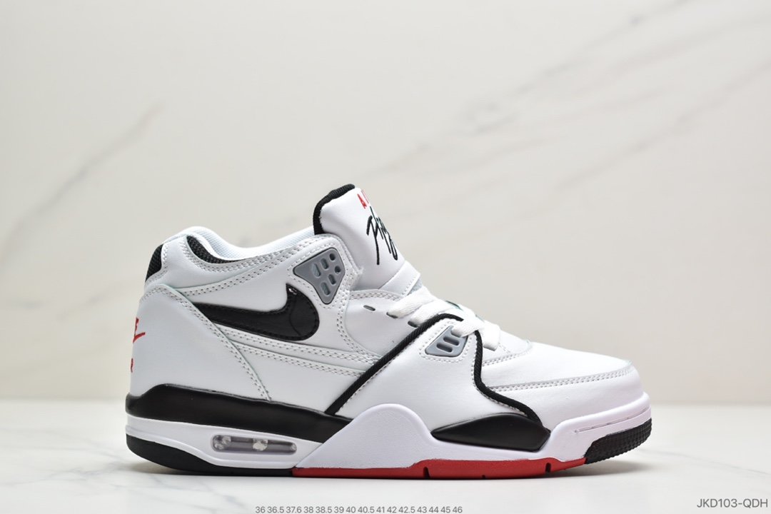 耐克NIKE Air Flight 89 RLX Air Jordan 4的“孪兄生弟”中帮篮球鞋