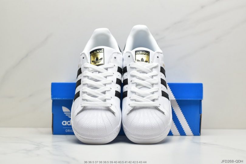 贝壳头, 板鞋, 休闲板鞋, Superstar, adidas Superstar, Adidas - 阿迪达斯Adidas Superstar 经典金标贝壳头 运动休闲板