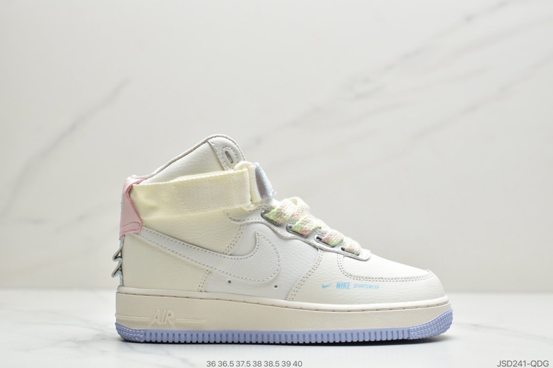 少女系列Nike Air Force 1 Mid 独角兽空军一号联名款运动板鞋