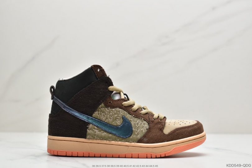 高帮板鞋, 高帮, 板鞋, Nike SB Dunk, Nike SB, NIKE, Mallard, Dunk High - 耐克NIKE Concepts x Nike SB Dunk High “Mallard” 最新配色 “Mallard（野鸭）”高帮板鞋