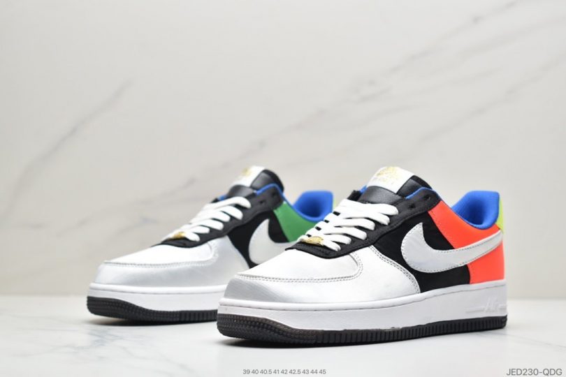 运动板鞋, 空军一号, 板鞋, Nike Air, NIKE - 耐克nike AirForce1LowOlympic空军一号低帮百搭休闲运动板鞋