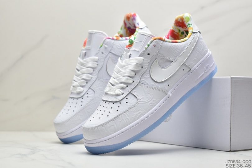 运动板鞋, 板鞋, Swoosh, Nike Air Force 1 Low, Nike Air Force 1, Nike Air, Air Force 1 Low, Air Force 1 - 耐克Nike Air Force 1 Low Chinese New Year (2020)中国新年限定 剪纸艺术运动板鞋