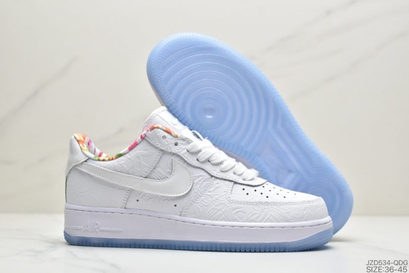 运动板鞋, 板鞋, Swoosh, Nike Air Force 1 Low, Nike Air Force 1, Nike Air, Air Force 1 Low, Air Force 1 - 耐克Nike Air Force 1 Low Chinese New Year (2020)中国新年限定 剪纸艺术运动板鞋