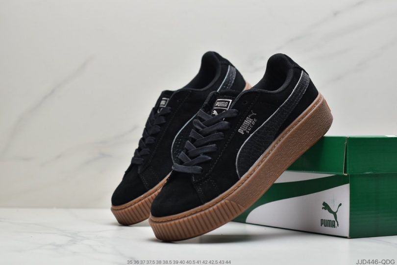 松糕鞋, Suede Platform, Puma, PLATFORM - PUMA Suede Platform 彪马 蕾哈娜二代 厚底松糕鞋