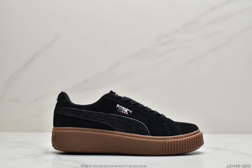 松糕鞋, Suede Platform, Puma, PLATFORM - PUMA Suede Platform 彪马 蕾哈娜二代 厚底松糕鞋