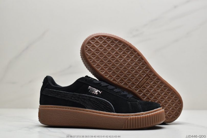 松糕鞋, Suede Platform, Puma, PLATFORM - PUMA Suede Platform 彪马 蕾哈娜二代 厚底松糕鞋