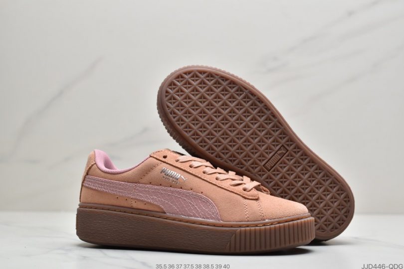 松糕鞋, Suede Platform, Puma, PLATFORM - PUMA Suede Platform 彪马 蕾哈娜二代 厚底松糕鞋