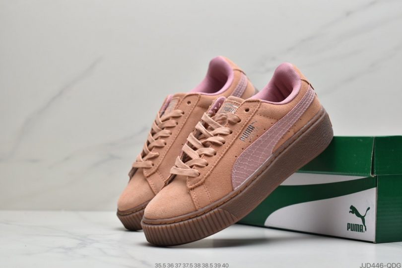 松糕鞋, Suede Platform, Puma, PLATFORM - PUMA Suede Platform 彪马 蕾哈娜二代 厚底松糕鞋