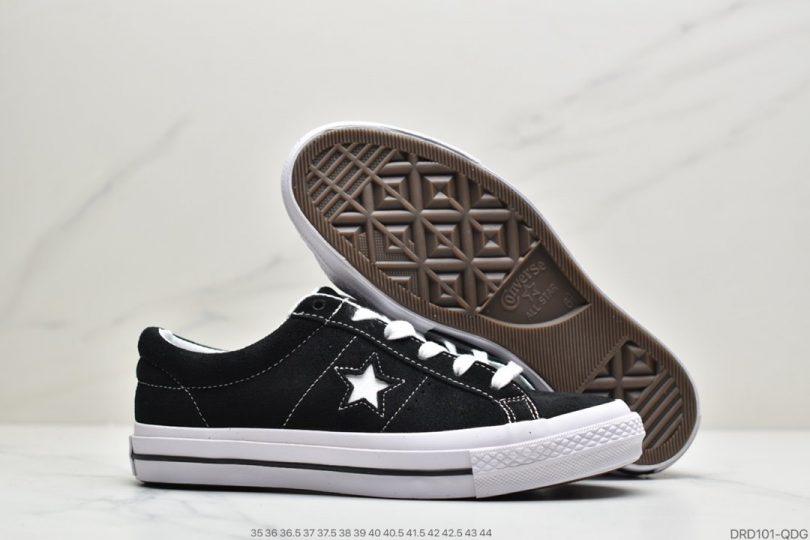 硫化板鞋, 板鞋, 匡威, 一星, one star, Converse - 匡威Converse One Star Suede OX"Grey White"一星系列经典低帮复古皮革休闲百搭硫化板鞋