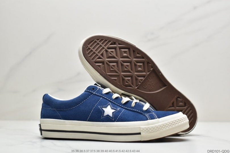 硫化板鞋, 板鞋, 匡威, 一星, one star, Converse - 匡威Converse One Star Suede OX"Grey White"一星系列经典低帮复古皮革休闲百搭硫化板鞋