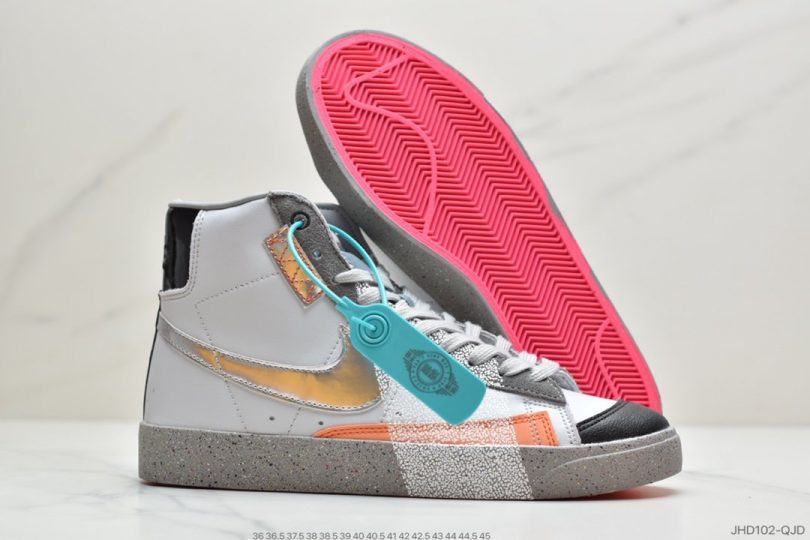 高帮, 运动板鞋, 板鞋, 开拓者, Nike Blazer Mid, NIKE, Blazer Mid, Blazer - 耐克Nike Blazer Mid '1977 VNTG"今朝明朝"经典开拓者高帮百搭休闲运动板鞋