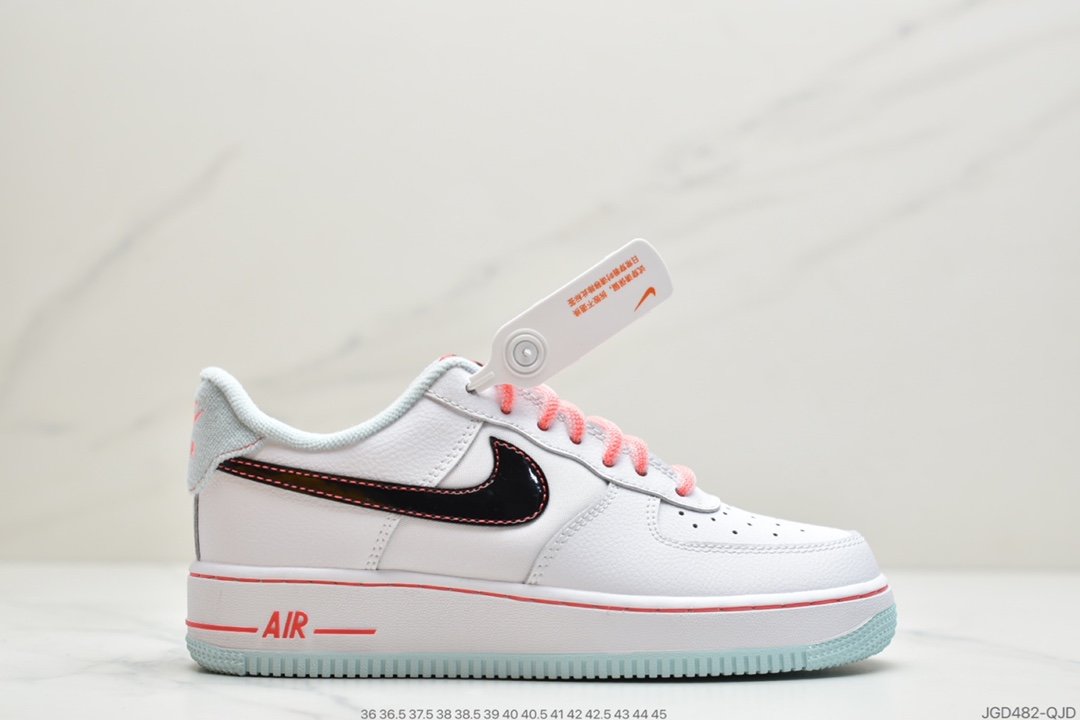 耐克 Nike Air Force 1 ’07 LV8 3 白蓝粉 南海岸 空军一号低帮百搭休闲运动板鞋