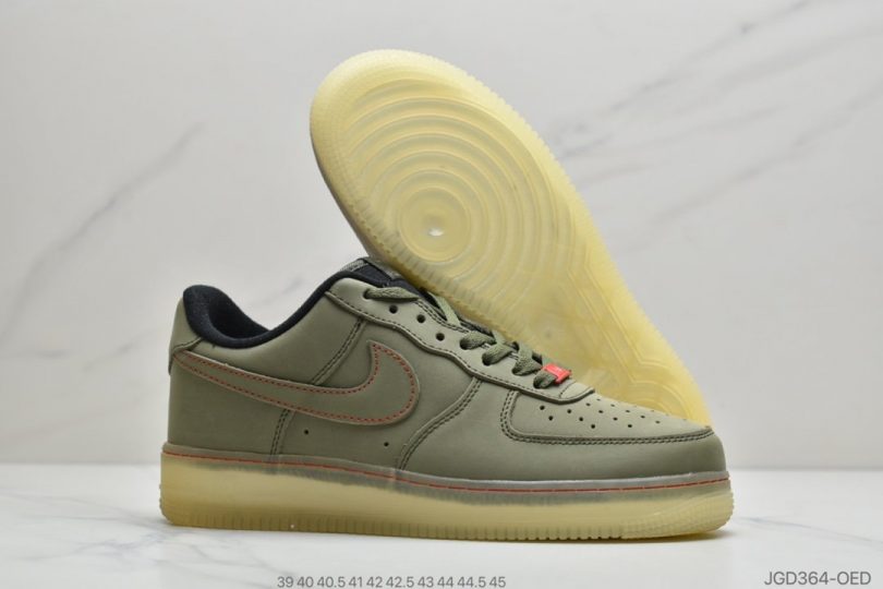 运动板鞋, 空军一号, 板鞋, Nike Air Force 1, Nike Air, NIKE, FORCE 1, Air Force 1 - 耐克 Nike Air Force 1 CD High 07 WB "军绿" 经典百搭空军一号休闲运动板鞋