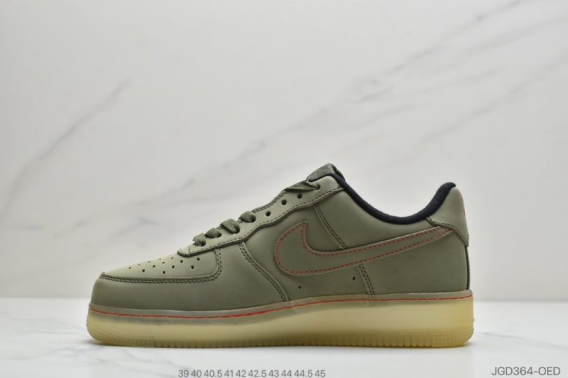 运动板鞋, 空军一号, 板鞋, Nike Air Force 1, Nike Air, NIKE, FORCE 1, Air Force 1 - 耐克 Nike Air Force 1 CD High 07 WB "军绿" 经典百搭空军一号休闲运动板鞋