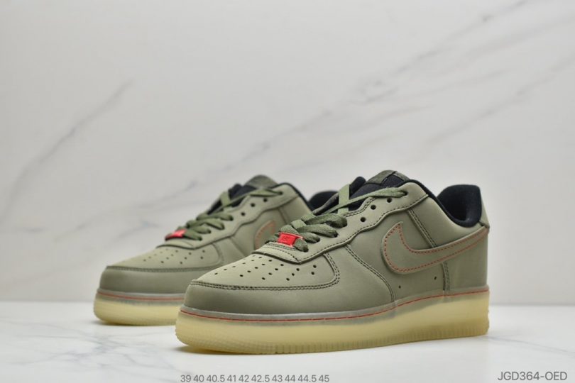 运动板鞋, 空军一号, 板鞋, Nike Air Force 1, Nike Air, NIKE, FORCE 1, Air Force 1 - 耐克 Nike Air Force 1 CD High 07 WB "军绿" 经典百搭空军一号休闲运动板鞋