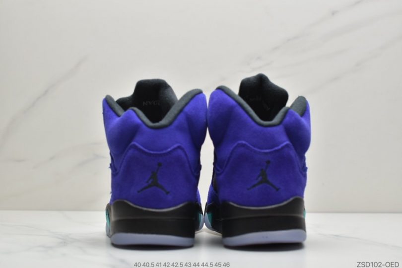 篮球鞋, Jordan Brand, Jordan 5, Jordan, Alternate Bel-Air, AJ5, Air Jordan 5 Retro, Air Jordan - 乔丹Air Jordan 5 Retro"Alternate Bel-Airk" 白紫葡萄新鲜王子 乔丹AJ5代中帮复古休闲文化篮球鞋