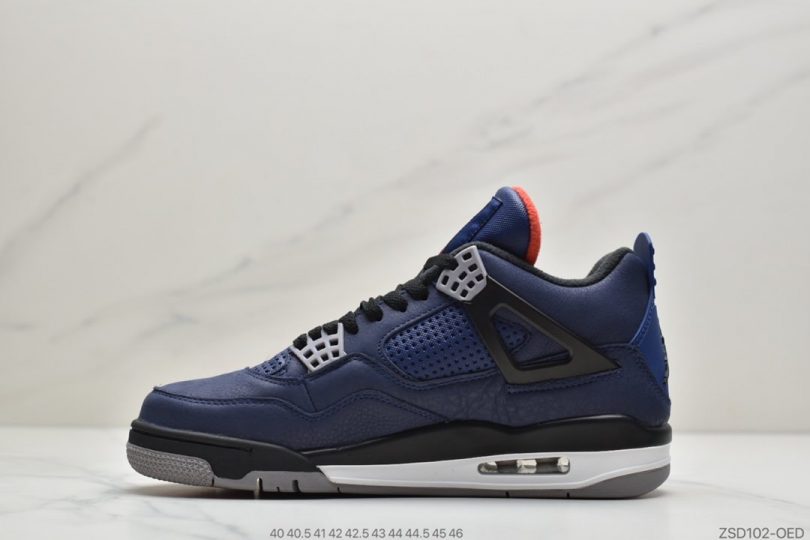 篮球鞋, 文化篮球鞋, 小阿姆, Loyal Blue, Jordan, AJ4, Air Jordan 4, Air Jordan - 乔丹Air Jordan 4 WNTR " Loyal Blue " AJ4乔4 小阿姆男子文化篮球鞋