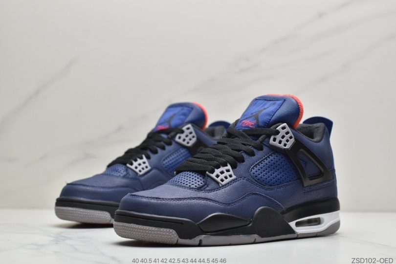 篮球鞋, 文化篮球鞋, 小阿姆, Loyal Blue, Jordan, AJ4, Air Jordan 4, Air Jordan - 乔丹Air Jordan 4 WNTR " Loyal Blue " AJ4乔4 小阿姆男子文化篮球鞋