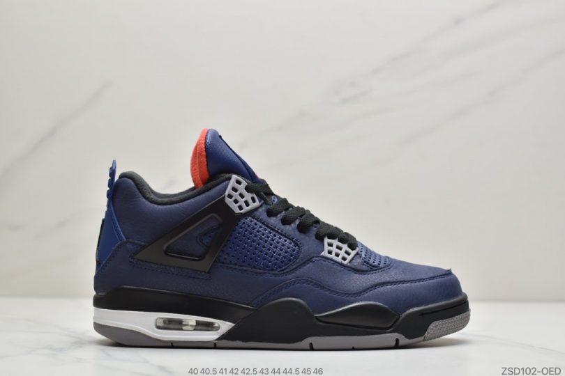 篮球鞋, 文化篮球鞋, 小阿姆, Loyal Blue, Jordan, AJ4, Air Jordan 4, Air Jordan - 乔丹Air Jordan 4 WNTR " Loyal Blue " AJ4乔4 小阿姆男子文化篮球鞋