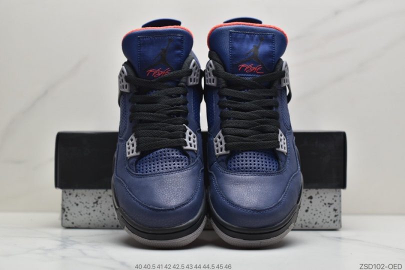 篮球鞋, 文化篮球鞋, 小阿姆, Loyal Blue, Jordan, AJ4, Air Jordan 4, Air Jordan - 乔丹Air Jordan 4 WNTR " Loyal Blue " AJ4乔4 小阿姆男子文化篮球鞋